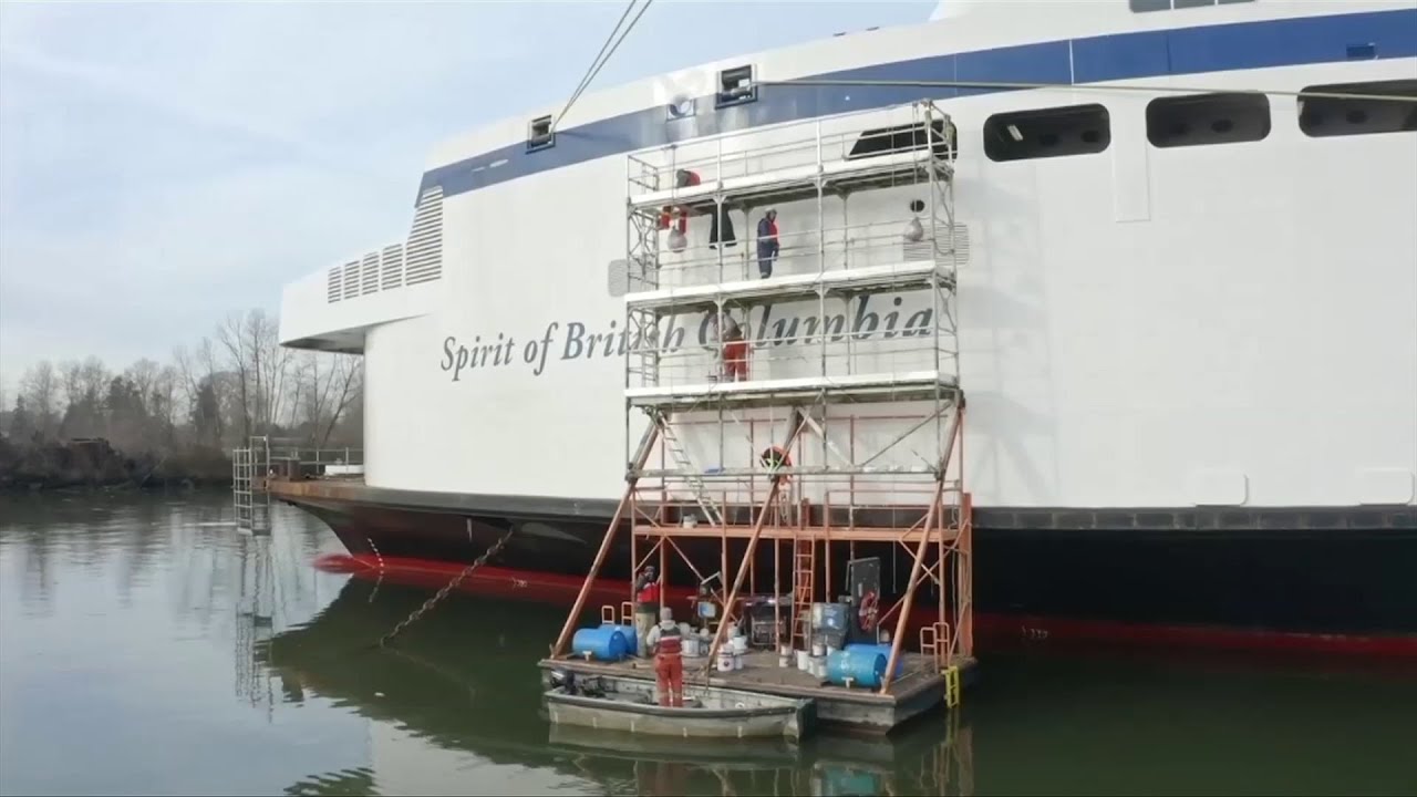 BC Ferries $42 million over budget on ship repair hub redevelopment