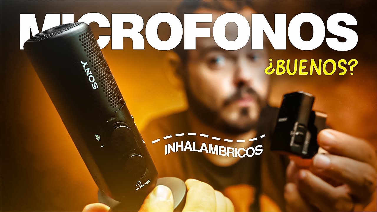 ¡SIN CABLES Y PURA BELLEZA! Micrófono Sony ECM-S1