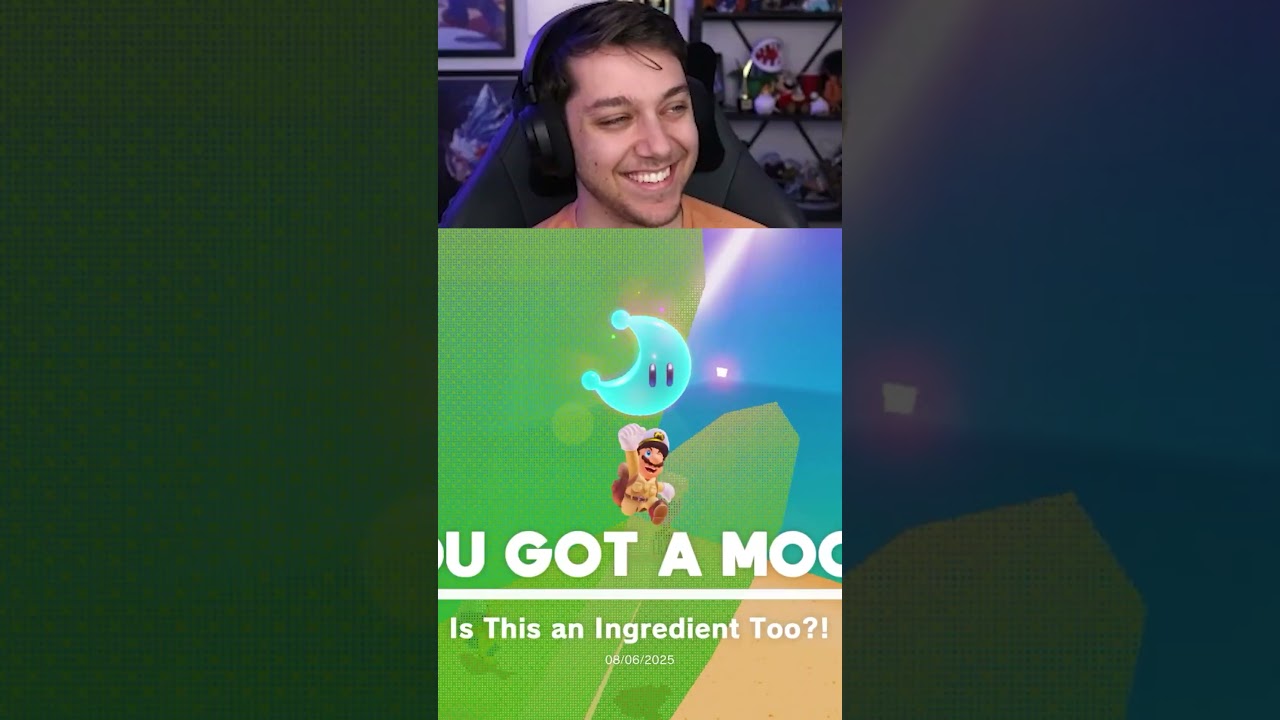 We started a GAS LEAK in Mario Odyssey! #marioodyssey #livestream #mario