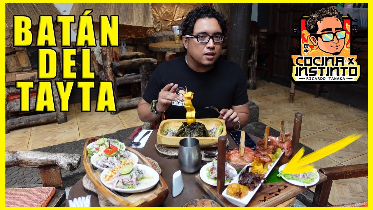COMIENDO EN EL BATÁN DEL TAYTA (CHACHAPOYAS - PERÚ)