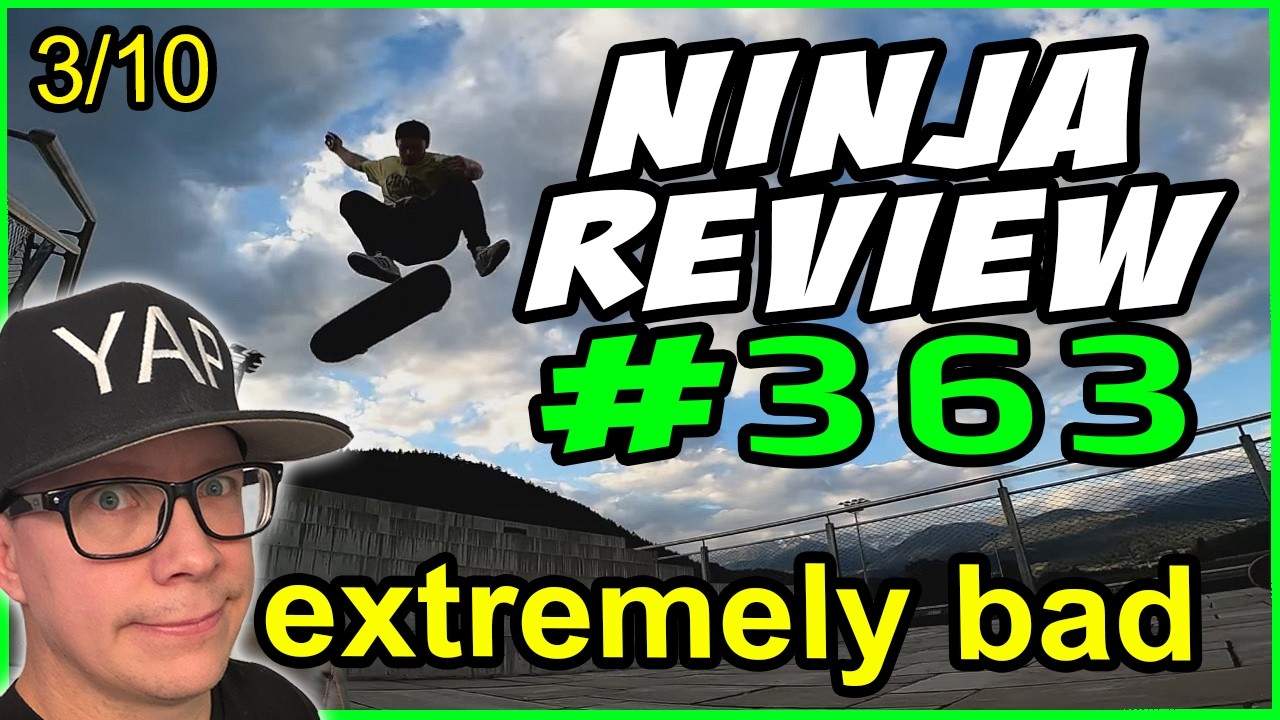 Обзор Ninja #363: Они никогда раньше не видели видео про скейтбординг?