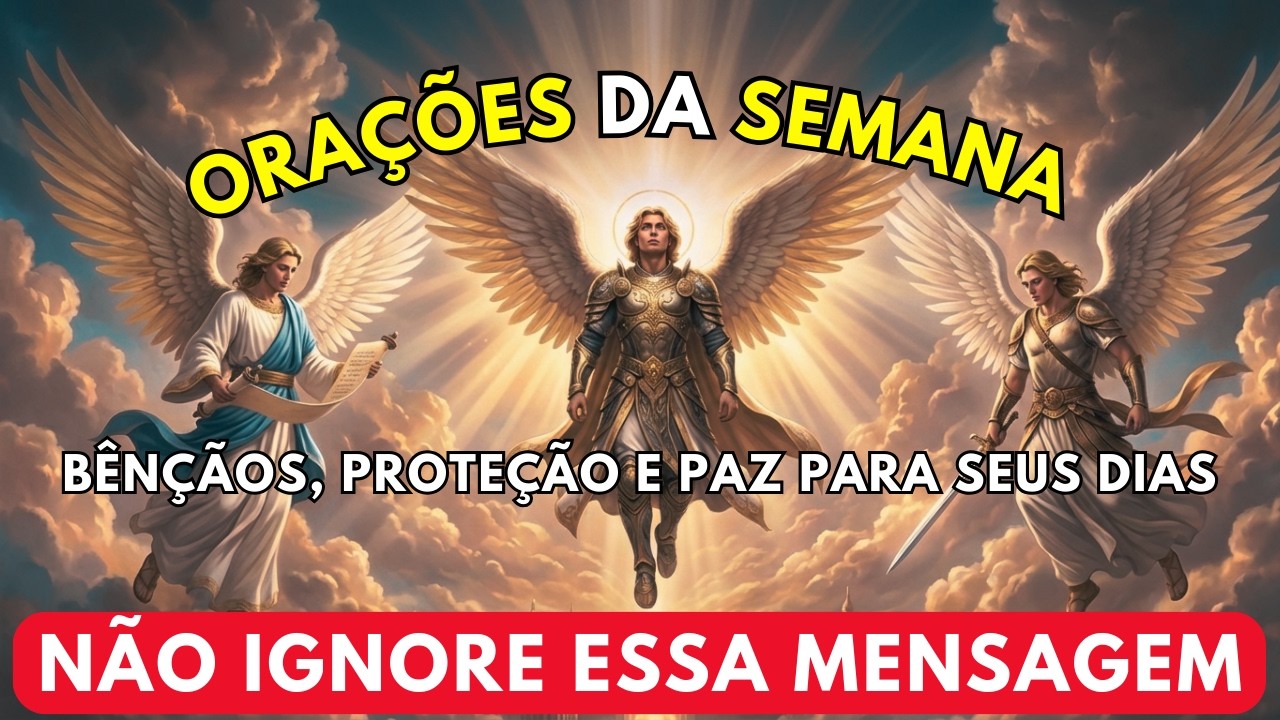 ORAÇÃO DA SEMANA - ARCANJOS 🙏🙌📖