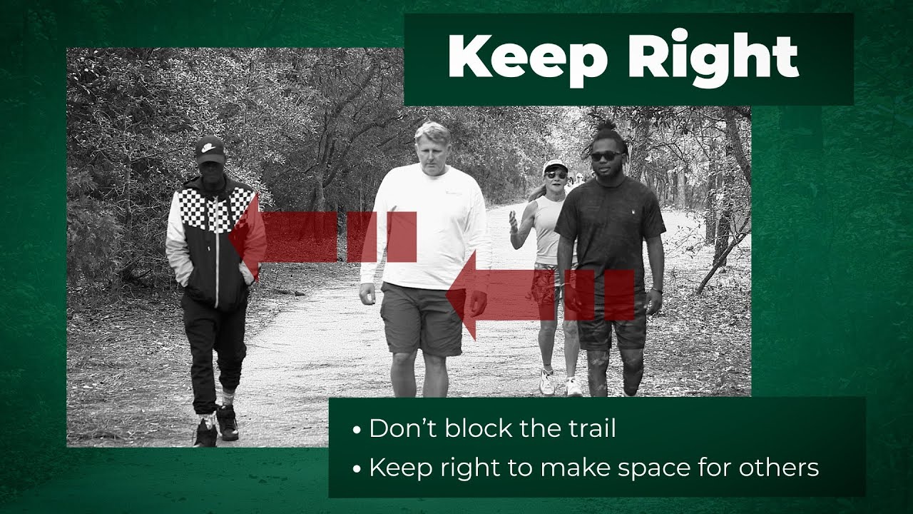 Trail Etiquette: Keep Right