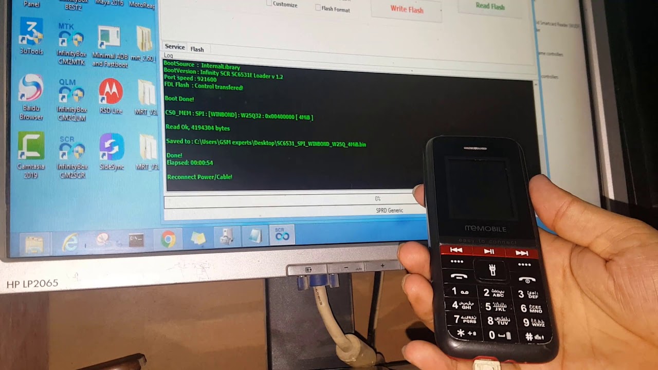 Me Mobile L-105 How To Code Read & Boot Key & Flash File Link