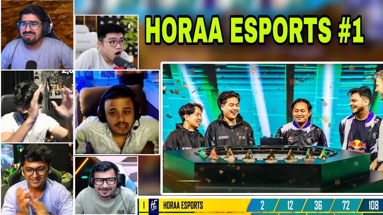 Indian Pakistani & Nepali Streamers Reacts on Horaa Esports #1 With Chicken Dinner | Clash with kvn 