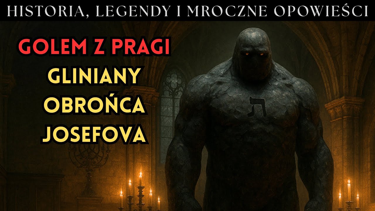 Golem z Pragi &ndash; gliniany obrońca Josefova | #historia #legenda #opowieść
