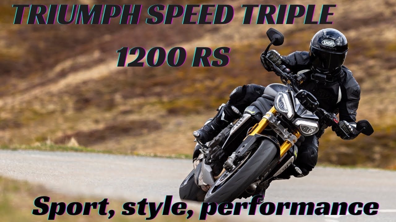 ESSAI - TEST DE L'ICONE TRIUMPH SPEED TRIPLE 1200 RS 2021 SUR ROUTE DE MONTAGNE