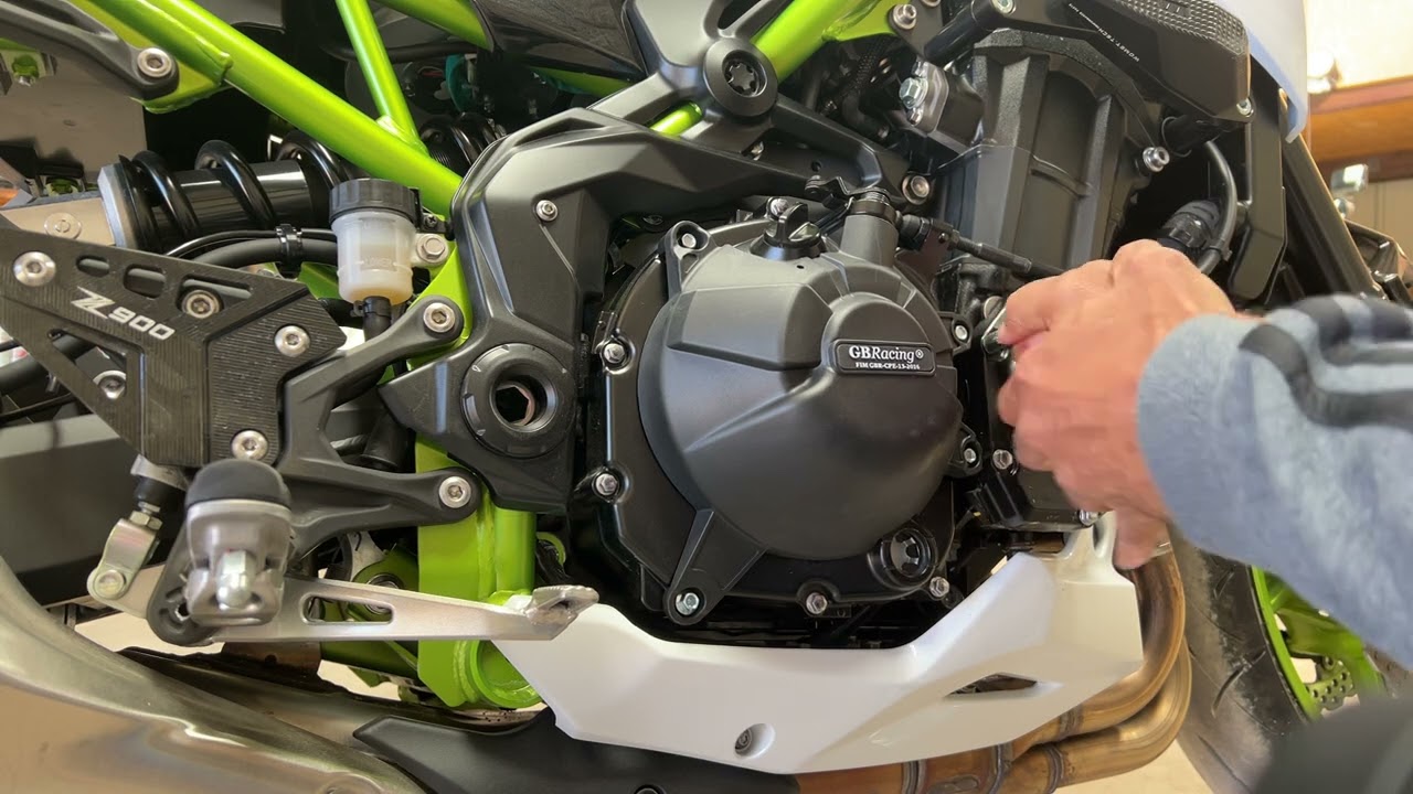 Z900 Ali Express Engine Cover Installation