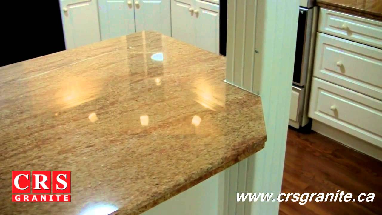 Granite Countertops by CRS Granite - Ghibli Gold Granite 2cm