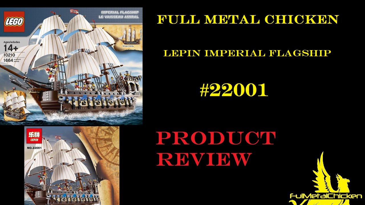 Review | LEPIN Imperial Flagship #22001 | FullMetalChicken