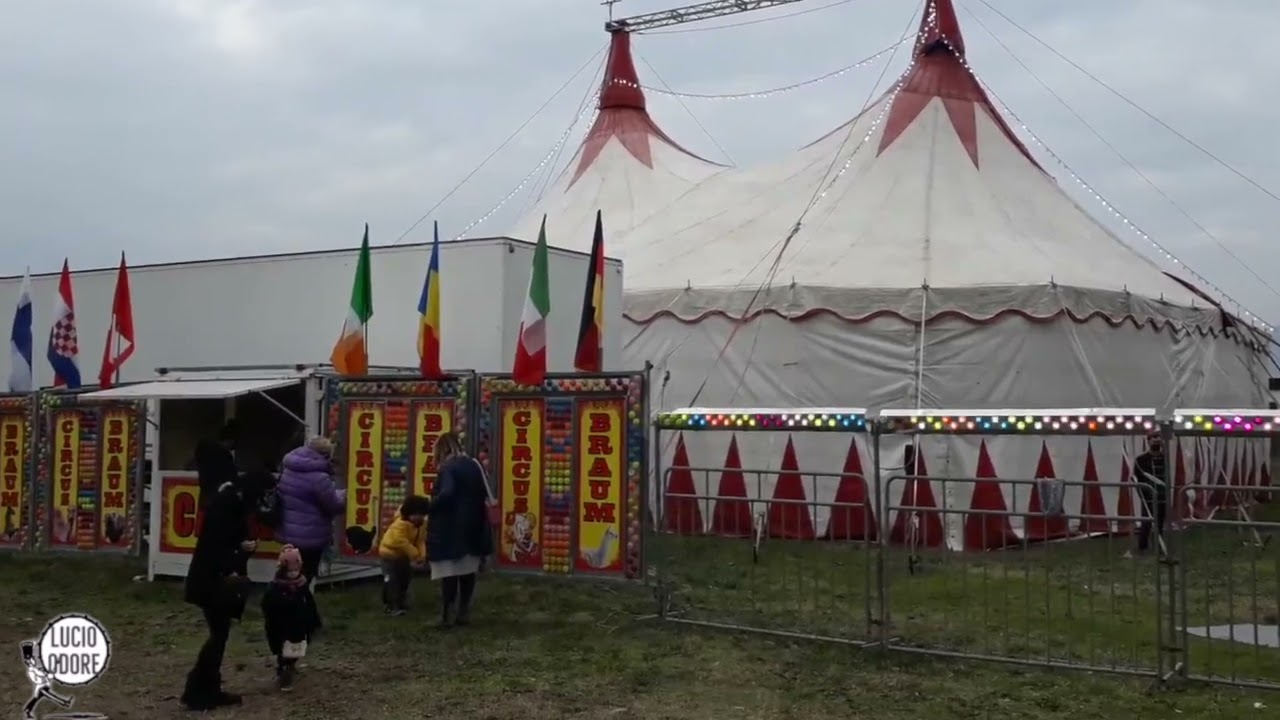 Circo Braum esterni. Casamarciano 5 febbraio 2022