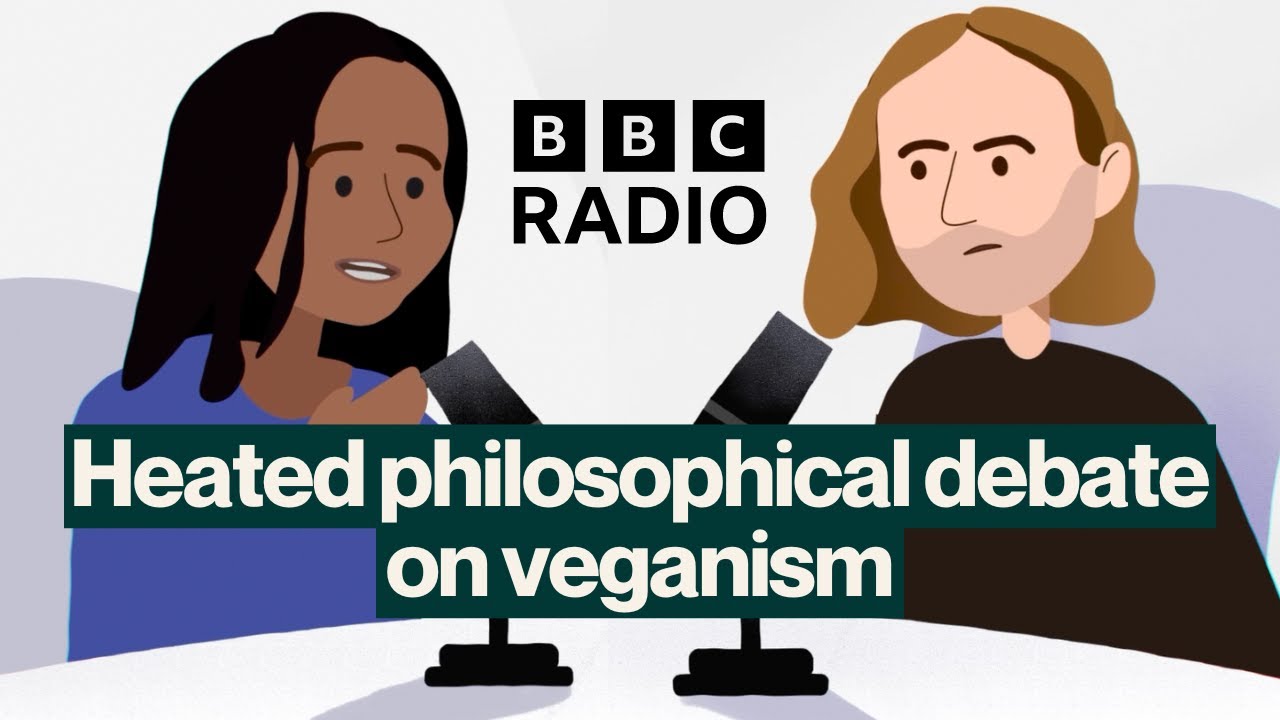Passionate meat eater calls me out during live debate
