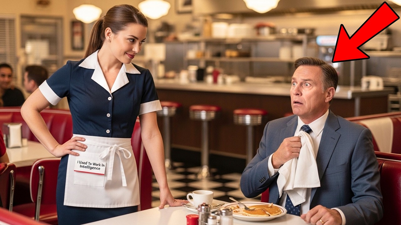 “I Used To Work In Intelligence” — Said Waitress. The CEO Turned Pale