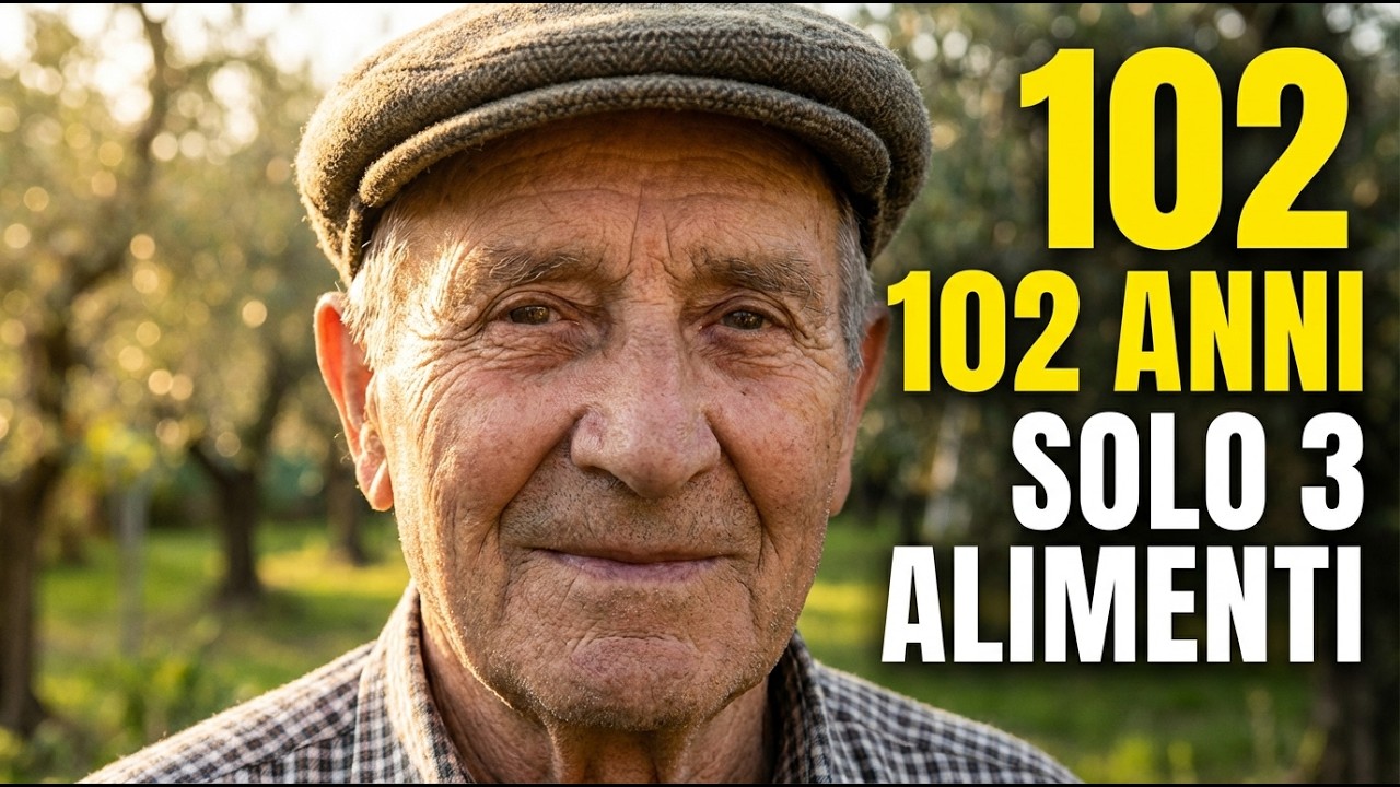Ho 102 anni… Questi 3 alimenti semplici mi hanno mantenuto in vita fino ad oggi