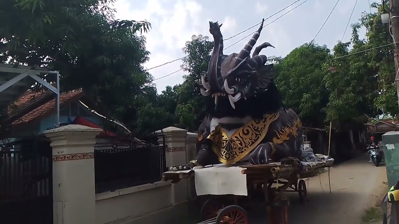 Persiapan Arak Arakan Muludan Desa Jambe Kertasemaya Indramayu Tanggal 14 September 2025 H-7