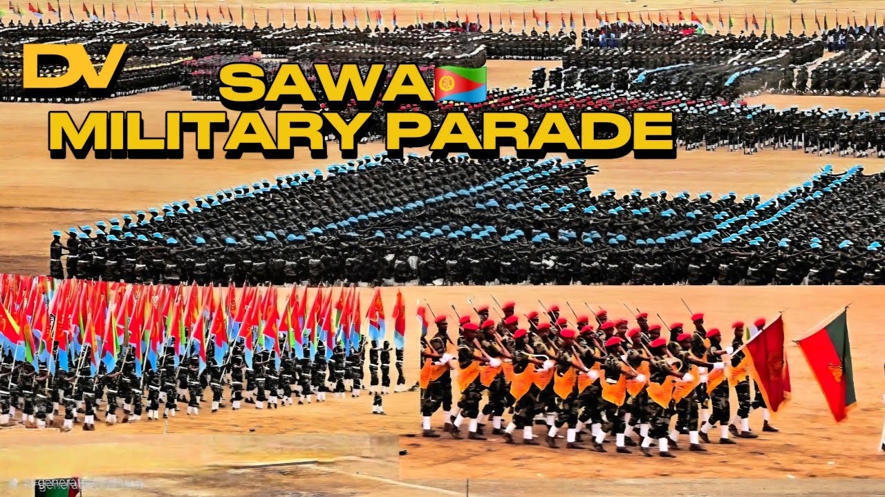 ERITREA_ SAWA_ MILITARY PARADE/ ወትሃደራዊ ሰልፊ @Dawit-gk #Eritrean