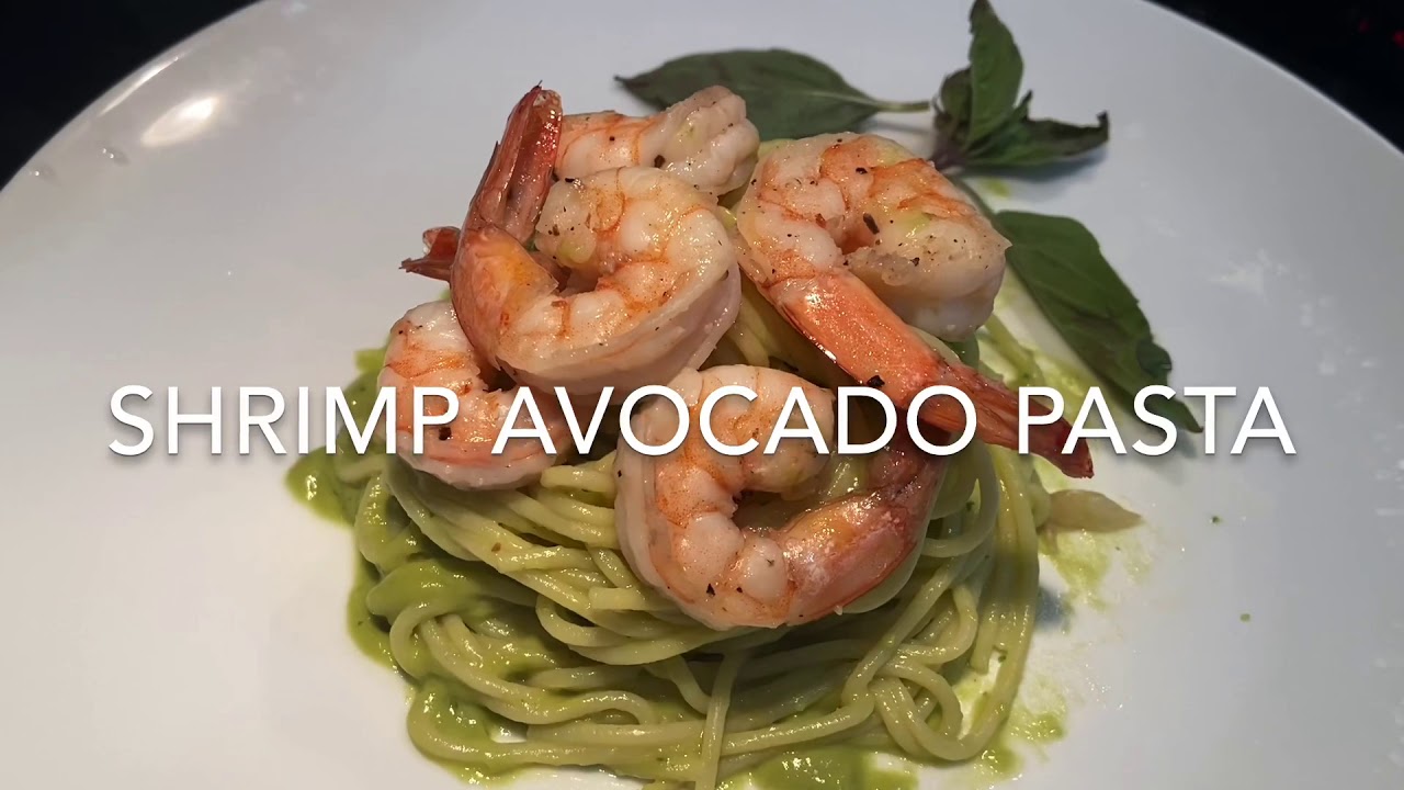 Shrimp Avocado Pasta - Healthy and Quick Meal Recipe
