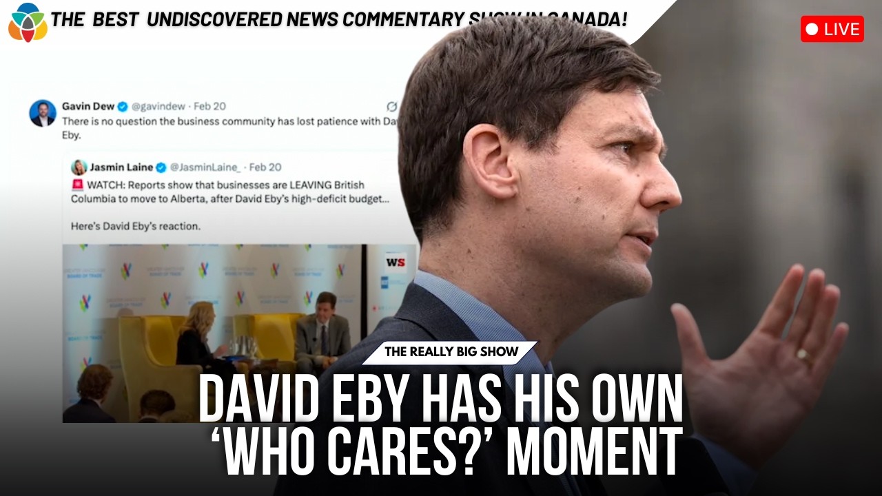 David Eby has his own ‘who cares?’ moment