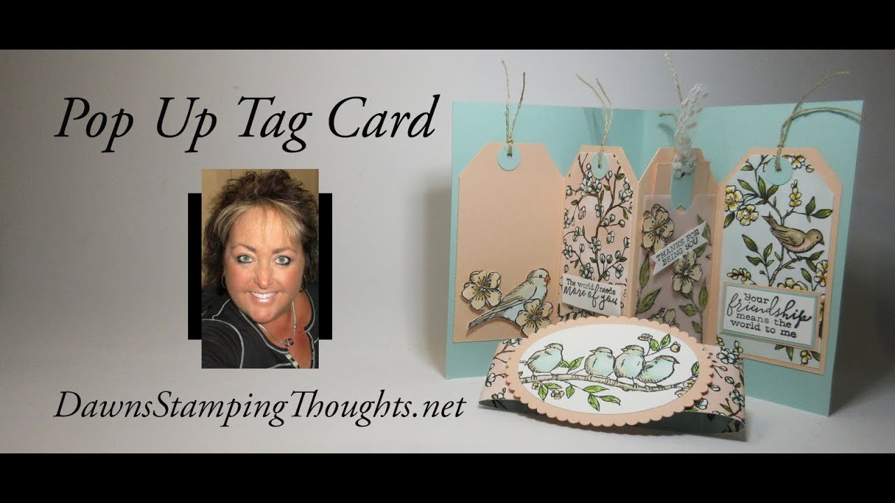 Pop Up Tag Card