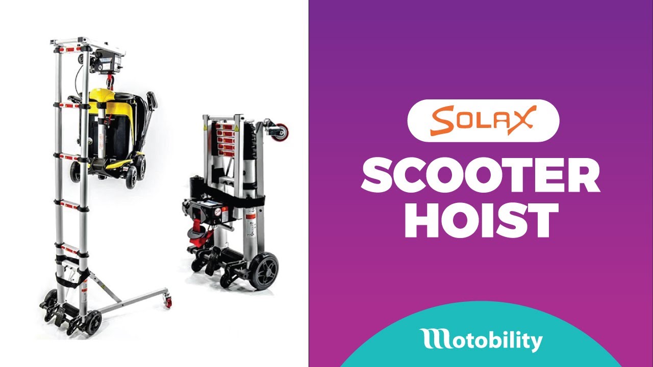 Solax - Hoist - How to operate this portable scooter car hoist and it's main benefits