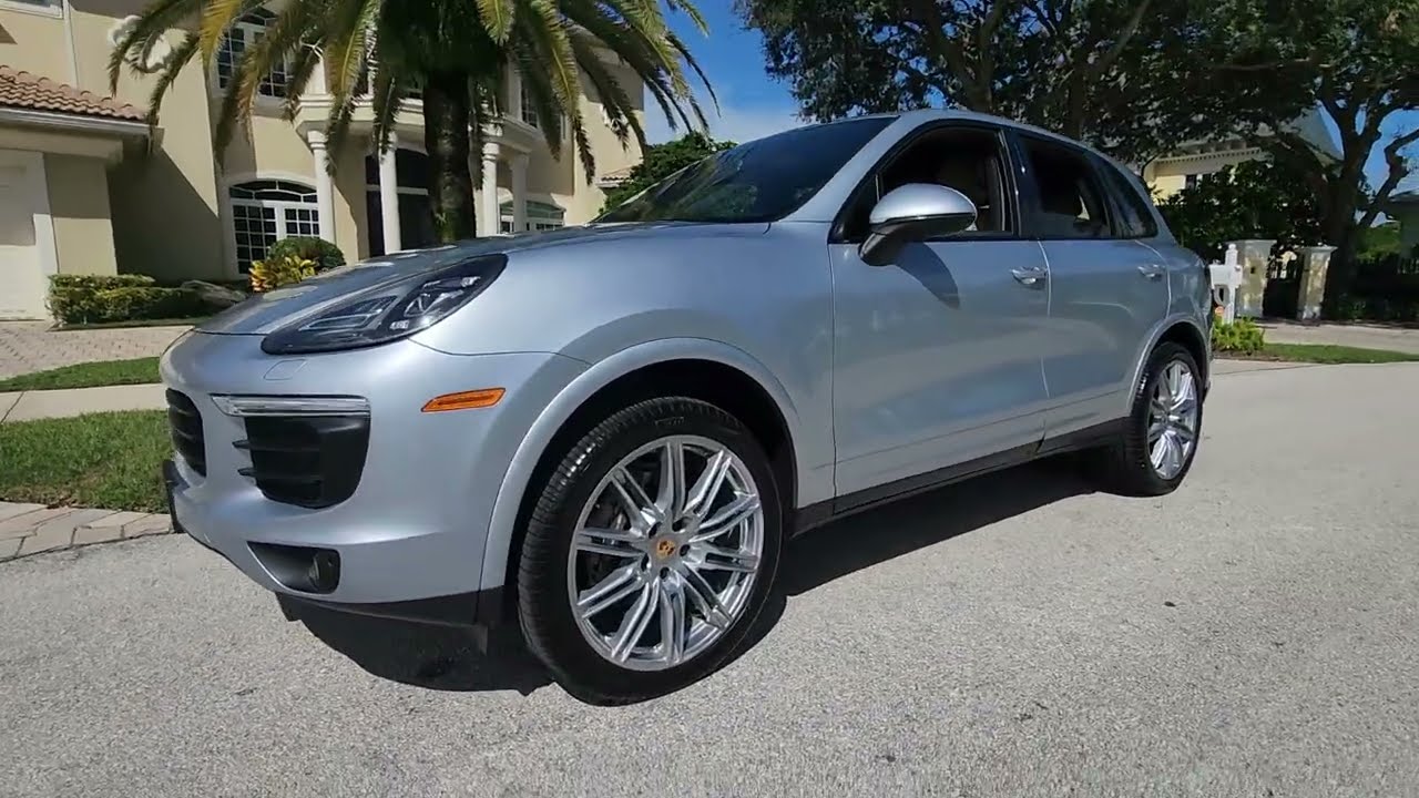 2017 Porsche Cayenne Platinum 