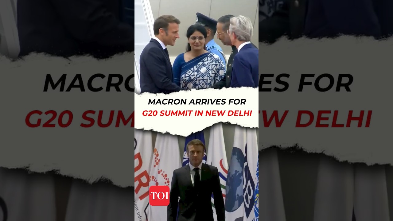 Emmanuel Macron last to arrive for G20 Summit 2023; heads straight to Bharat Mandapam