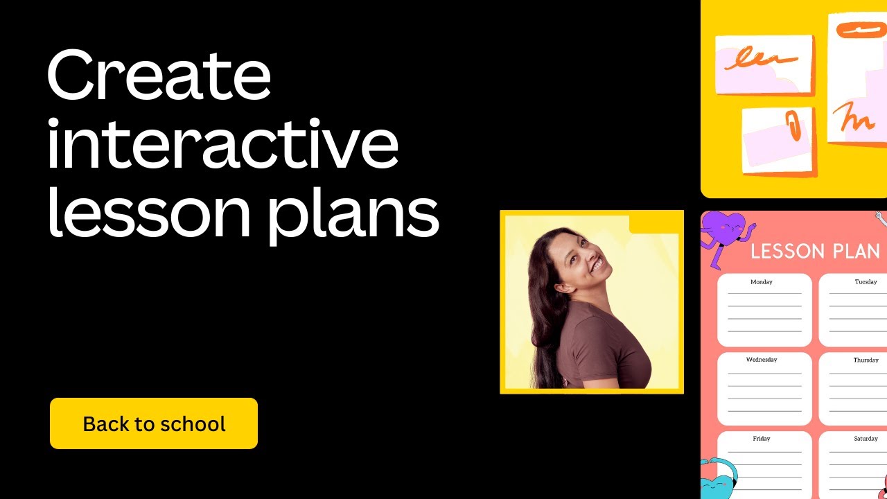 Create Interactive Lesson Plans | Back to School