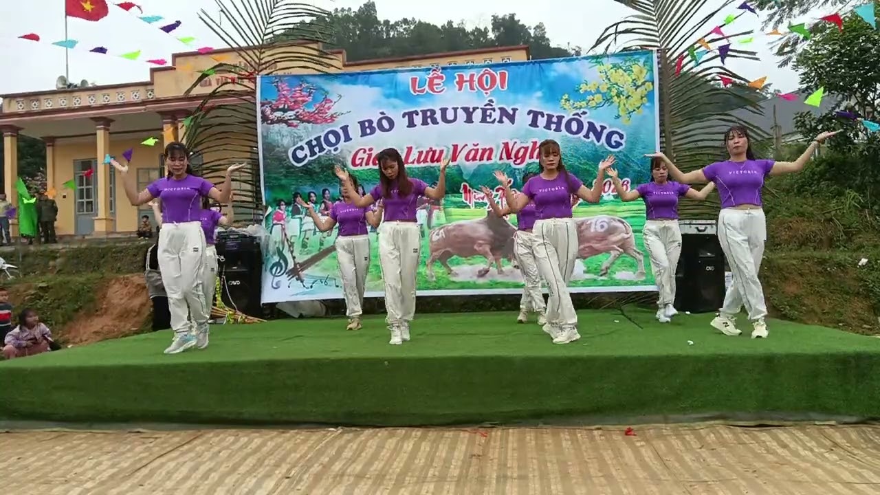Ngày 2 tết năm 2026 thôn Tân An tổ chức văn nghệ Vui xuân Choi Bò 