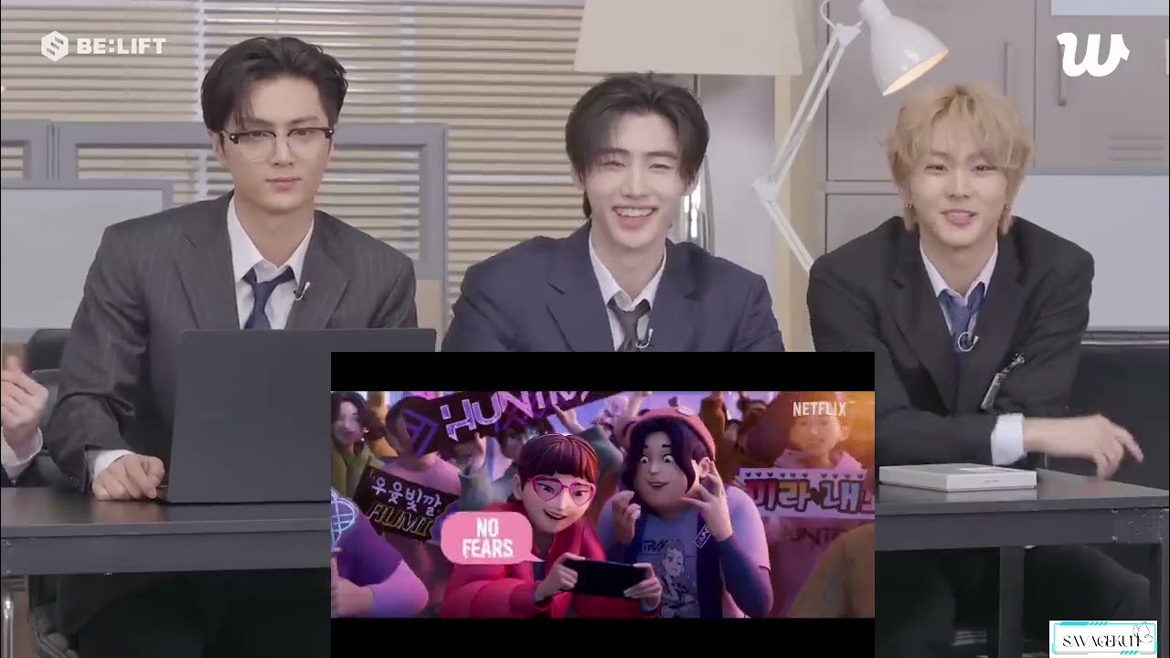 ENHYPEN Reaction To KPOP DEMON HUNTERS - 'GOLDEN' FMV