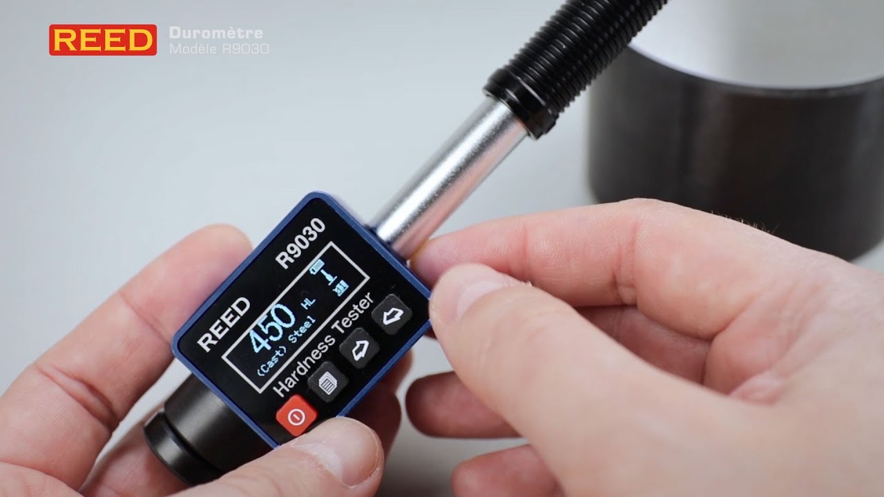 Testeur de dureté REED R9030; petit, mais puissant