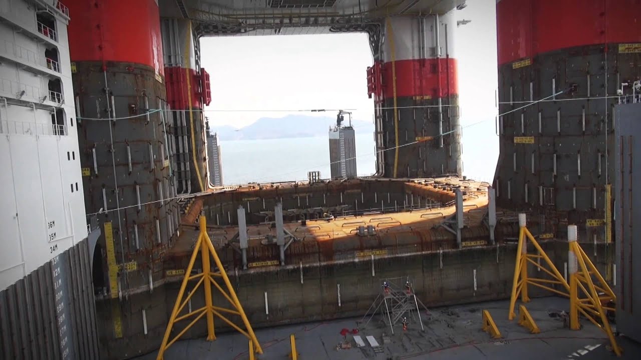 Dockwise Vanguard loading JSM Feb 2013