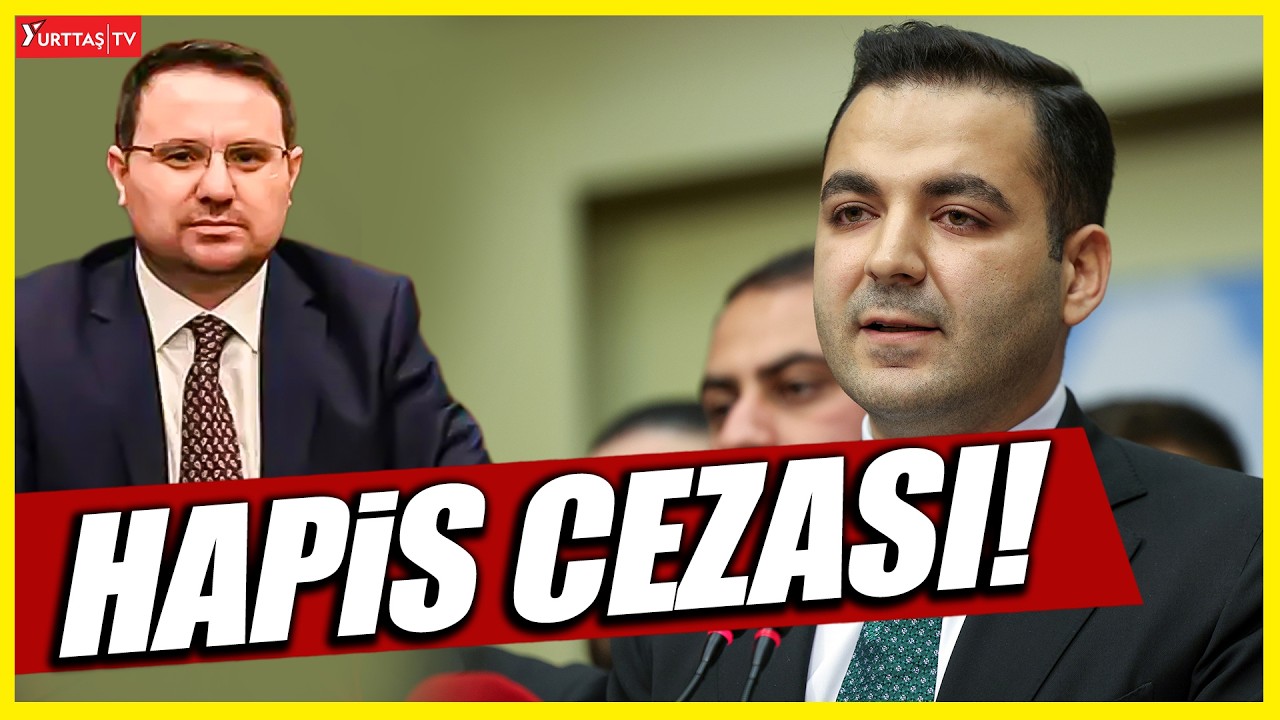 CHP Gençlik Kolları Başkanı Cem Aydın'a Akın Gürlek davasından hapis cezası!