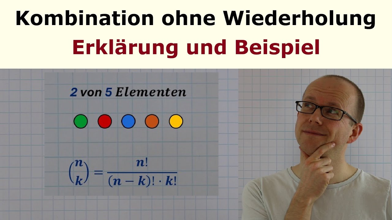 Kombination ohne Wiederholung