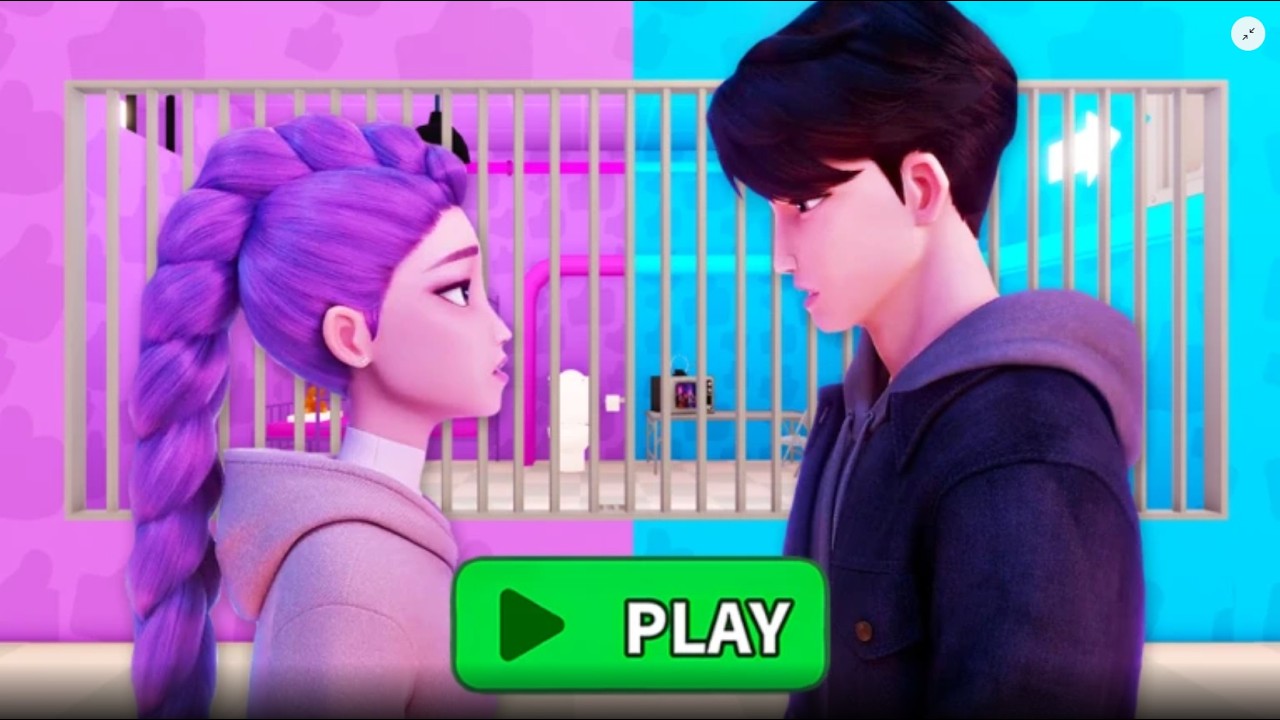 RUMI & JINU PRISON RUN! Obby roblox! Gameplay Walkthrough No Death
