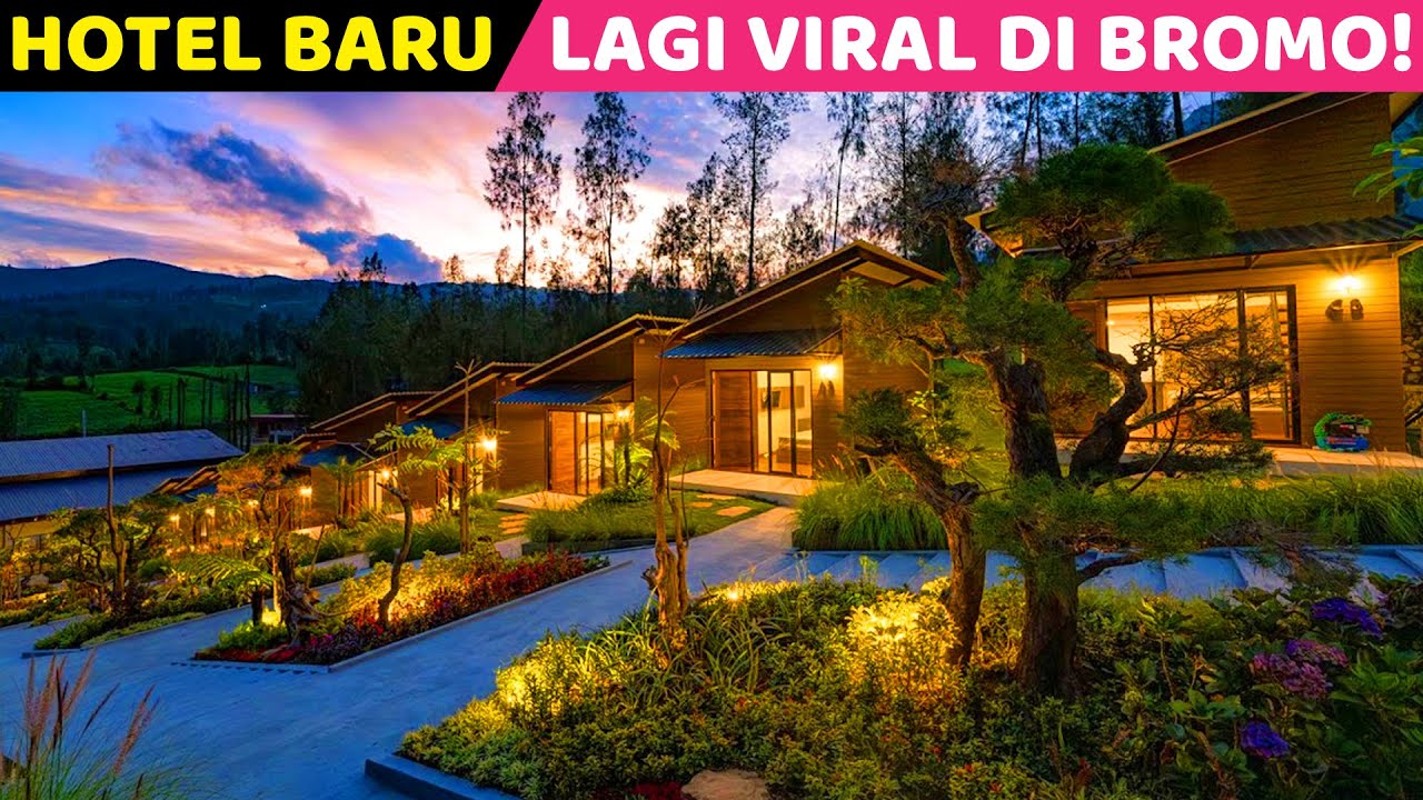 HOTEL BARU SUPER CAKEP DI BROMO...! Manis Ae Cabin & Resto Review | Hotel bagus di Bromo