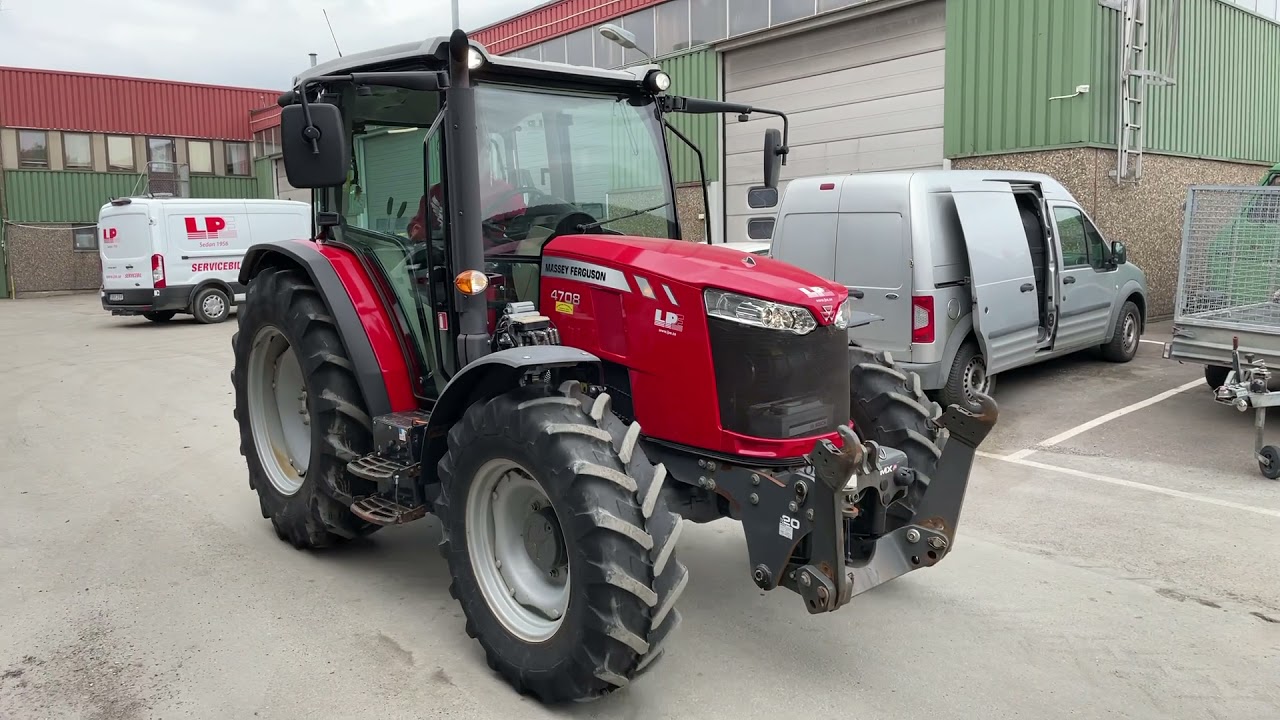 K&ouml;p Traktor Massey Ferguson MF 4708 steg 4 p&aring; Klaravik