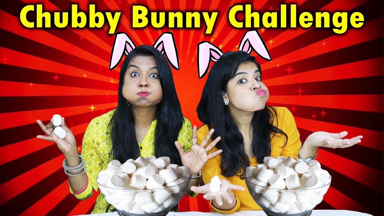 Chubby Bunny Challenge | Hungry Birds Marshmallow Challenge