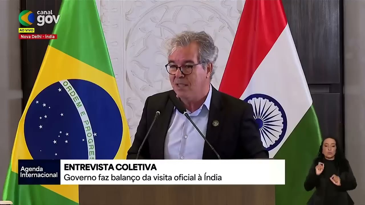 Presidente Lula destaca credibilidade internacional do Brasil após visita à Índia e projeta expansão