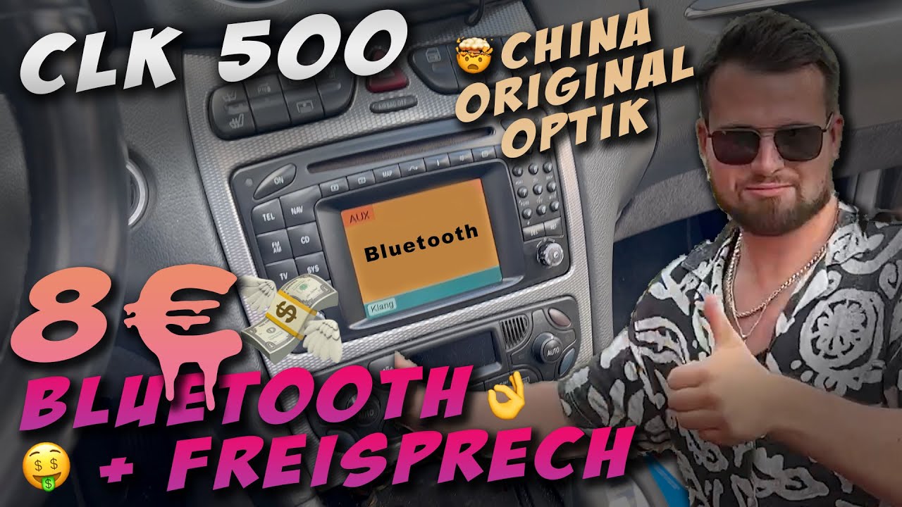 W203 & C209 Bluetooth nachrüsten für unter 10€ in original Optik! | CLK 500