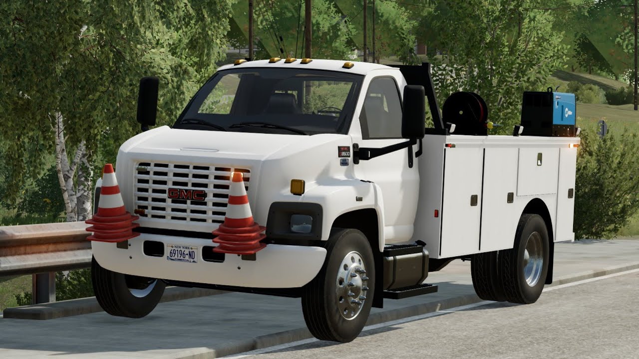 Farming Simulator 22 GMC Topkick C8500 Service Truck Mod Release