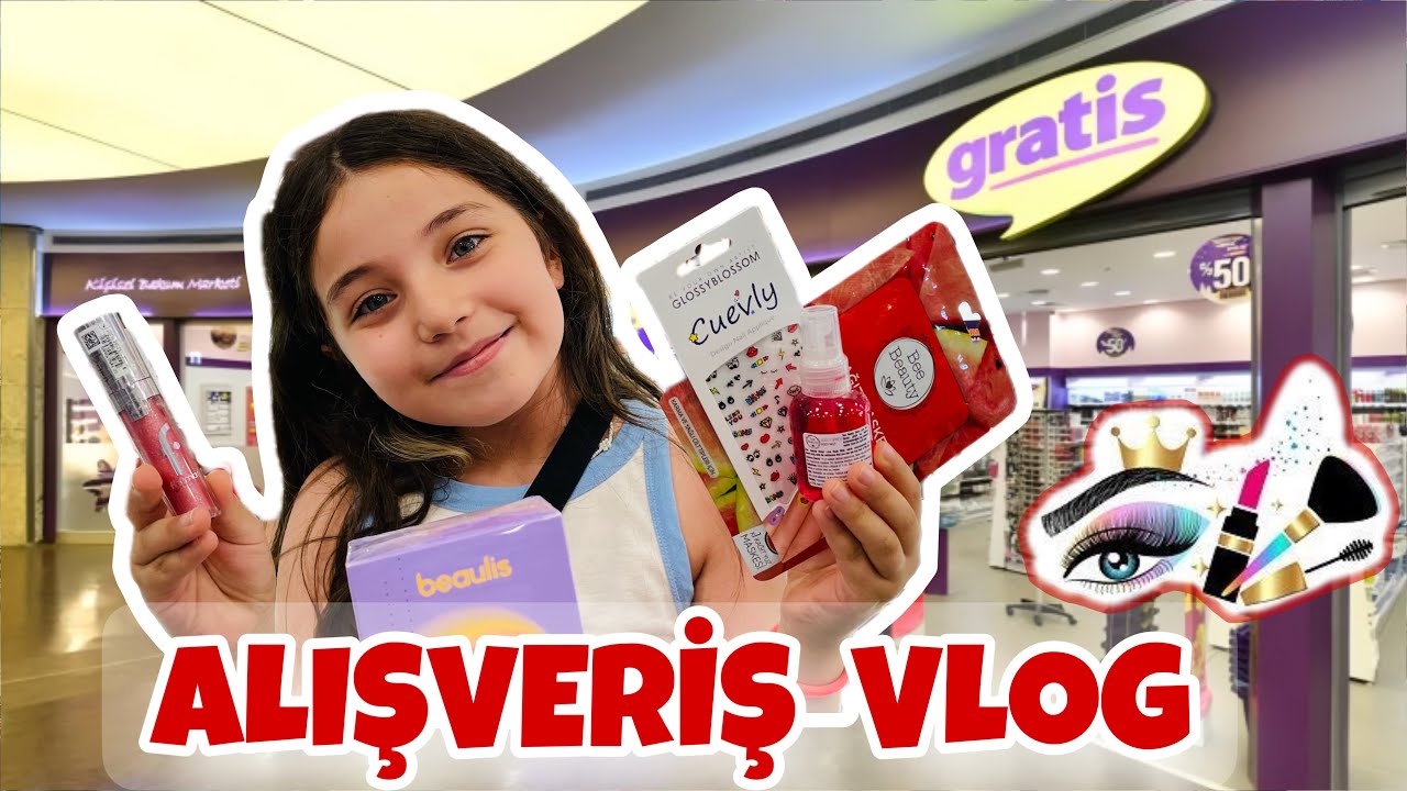 GRATIS ALIŞVERİŞ VLOG ! Makyaj Malzemesi Alışverişi !! Makeup !