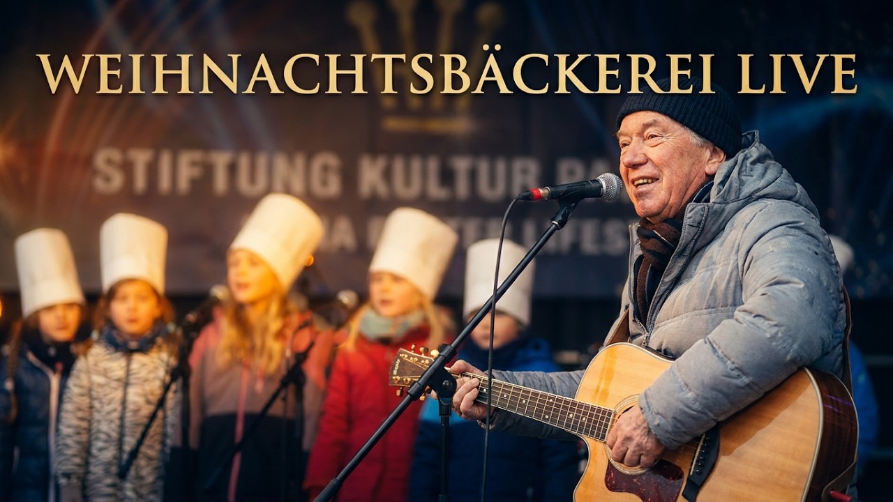 In der Weihnachtsbäckerei live mit Rolf Zuckowski