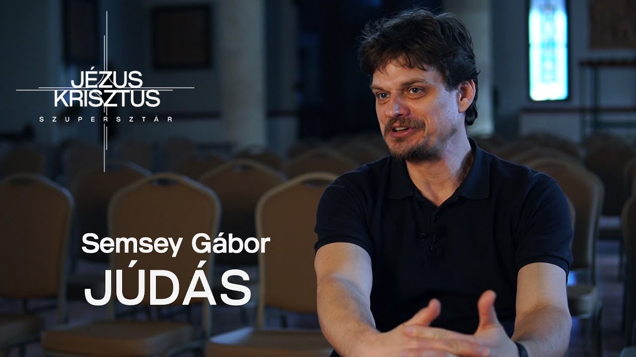 Interjú Semsey Gáborral (Júdás) - Jézus Krisztus Szupersztár 2022.