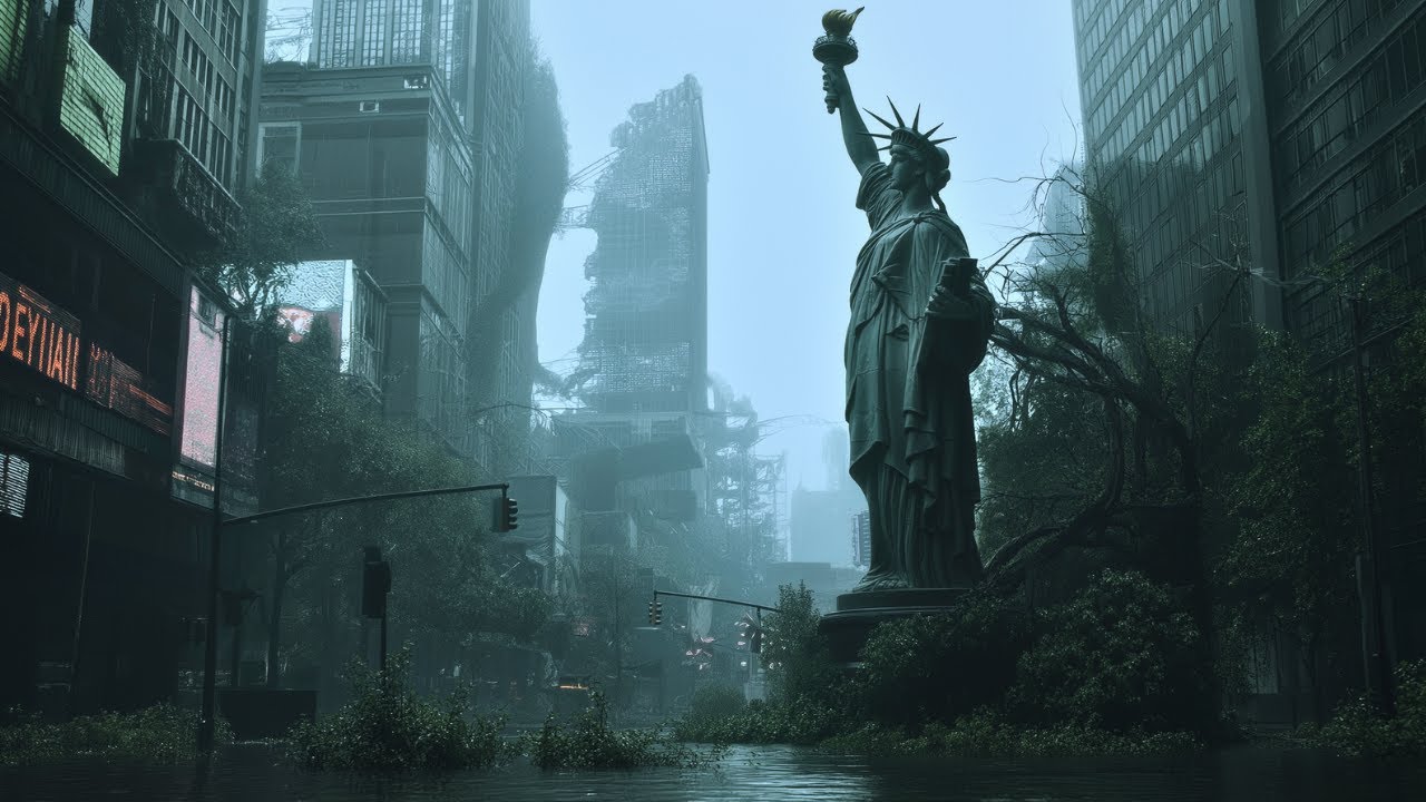 you wake up alone in new york, and something feels wrong... | surreal ambient music