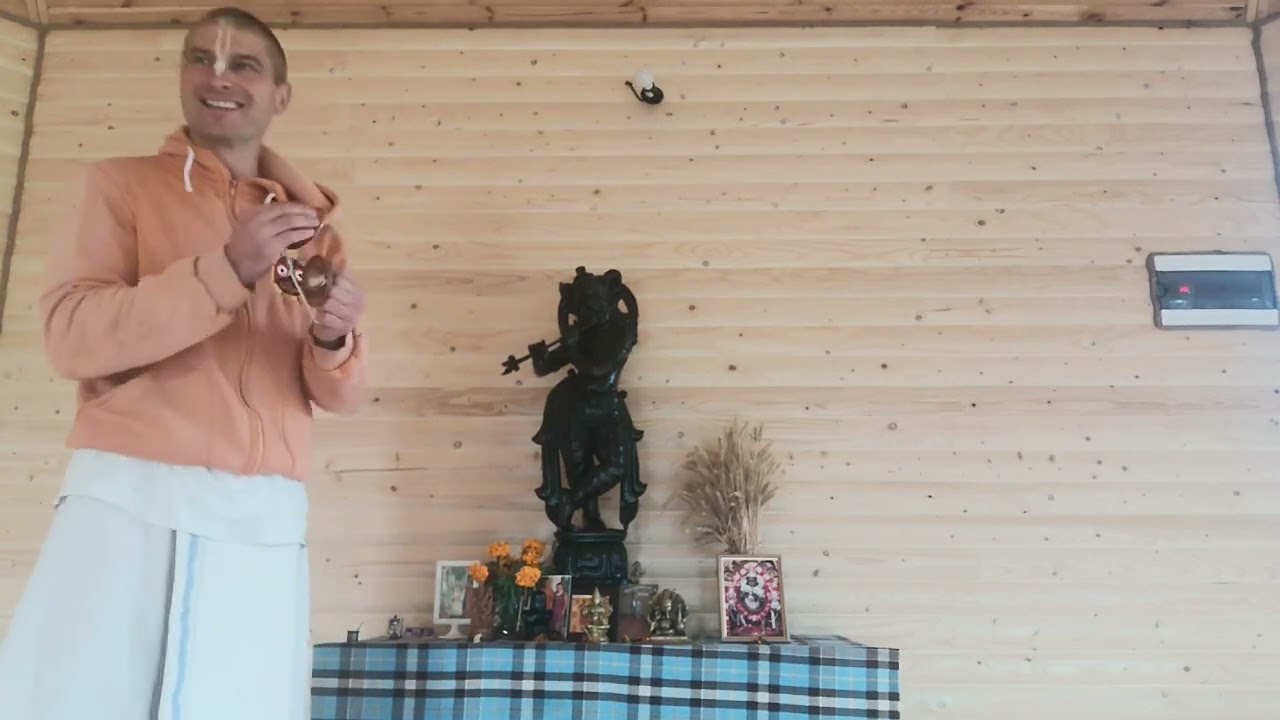 Мангала арати🙏Утренняя вайшнавская служба за 10 минут🥰💖🙏