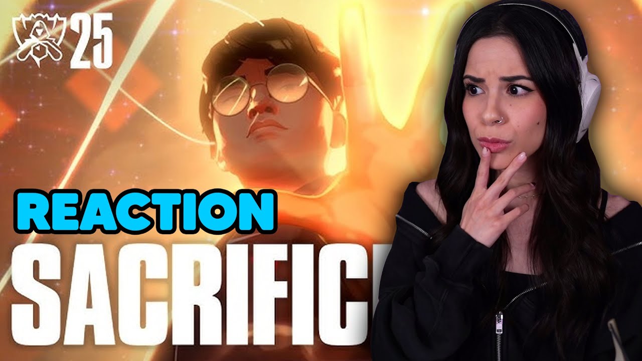 Sacrifice REACTION при участии G.E.M. | Чемпионат мира League of Legends 2025