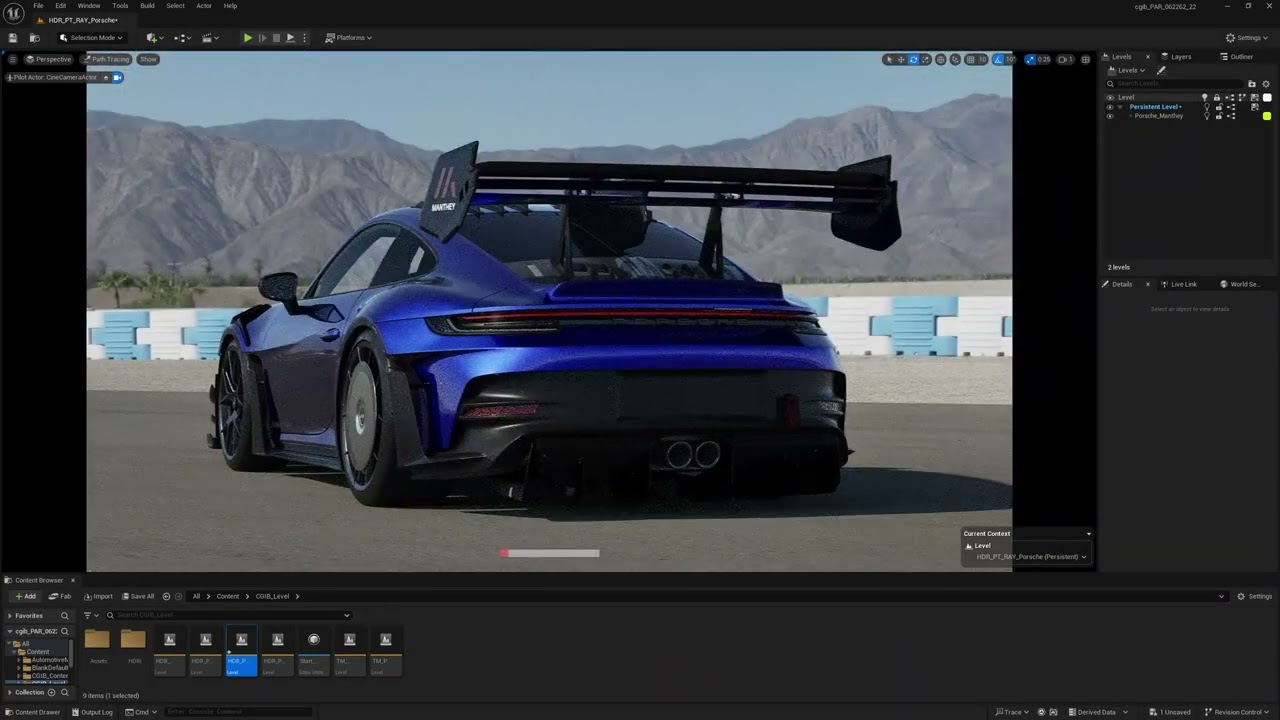 CGI.B - How to use 3D Scene in Unreal Engine w/ David Baylis