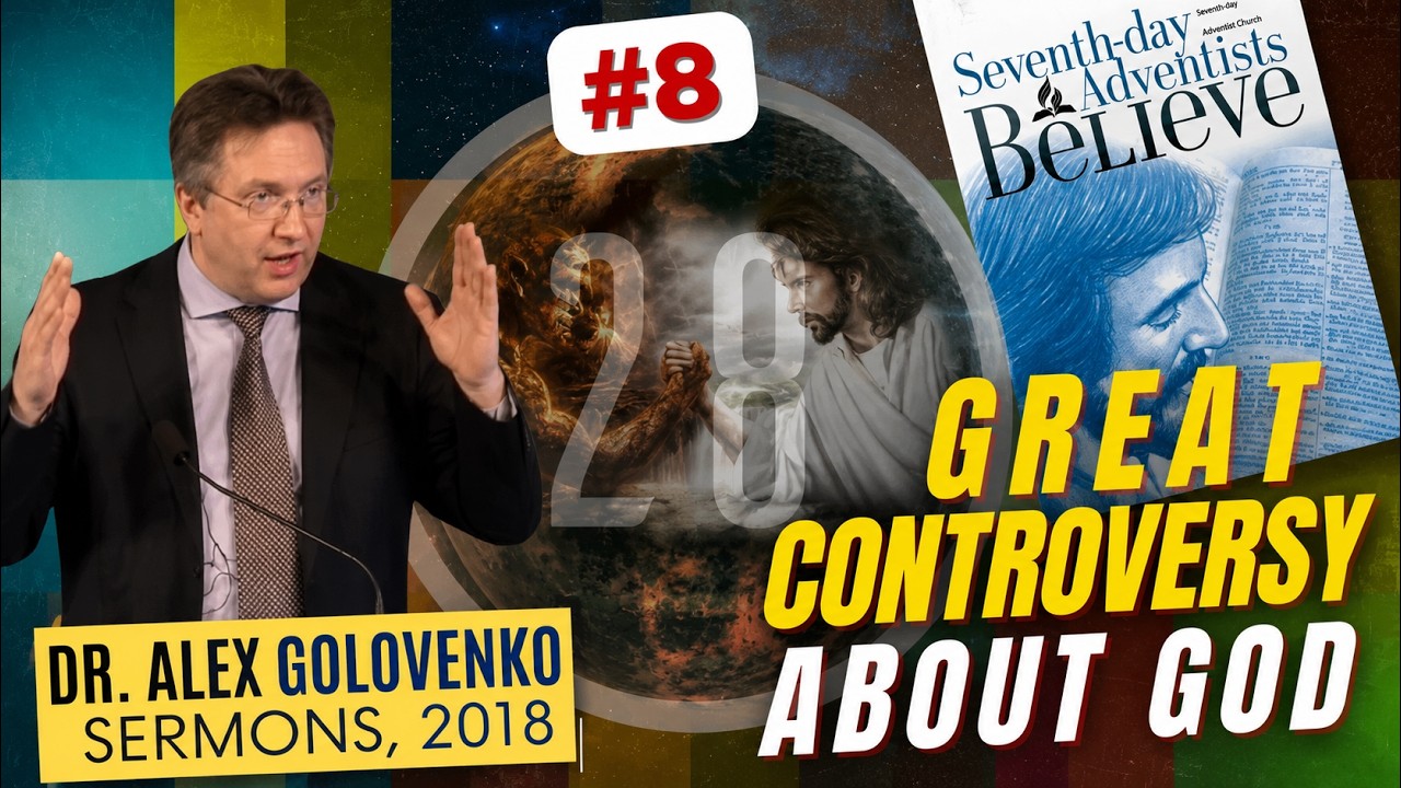 28 Adventist Doctrines.  Doctrine #8.  Great Controversy.  Sermon by Alex Golovenko. May 5, 2018