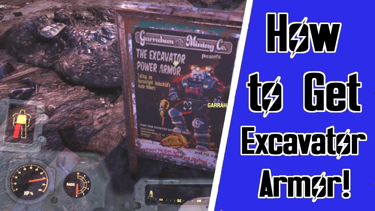Как получить силовую броню «Экскаватор» в Fallout 76! + Предыстория