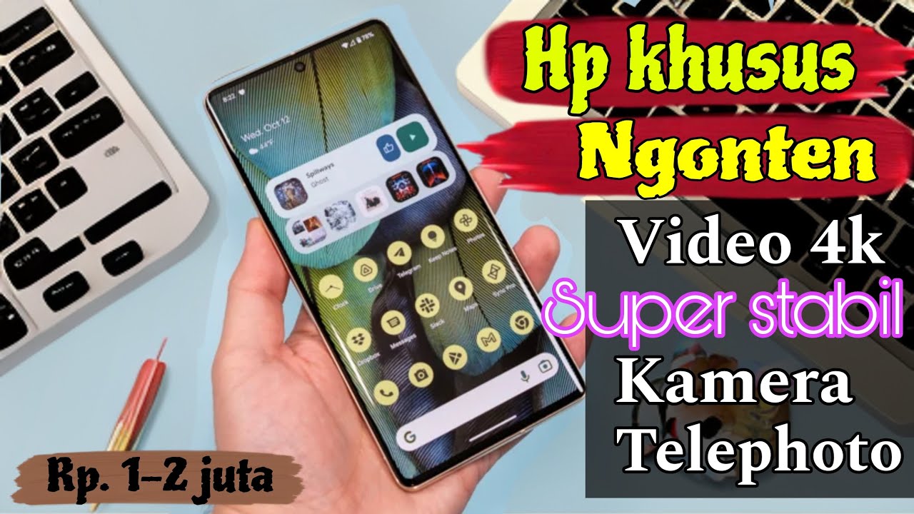 Rp. 1-2 JUTAAN BISA REKAM VIDEO 4K PALING STABIL ANTI GOYANG, HP MURAH KHUSUS BUAT NGONTEN.